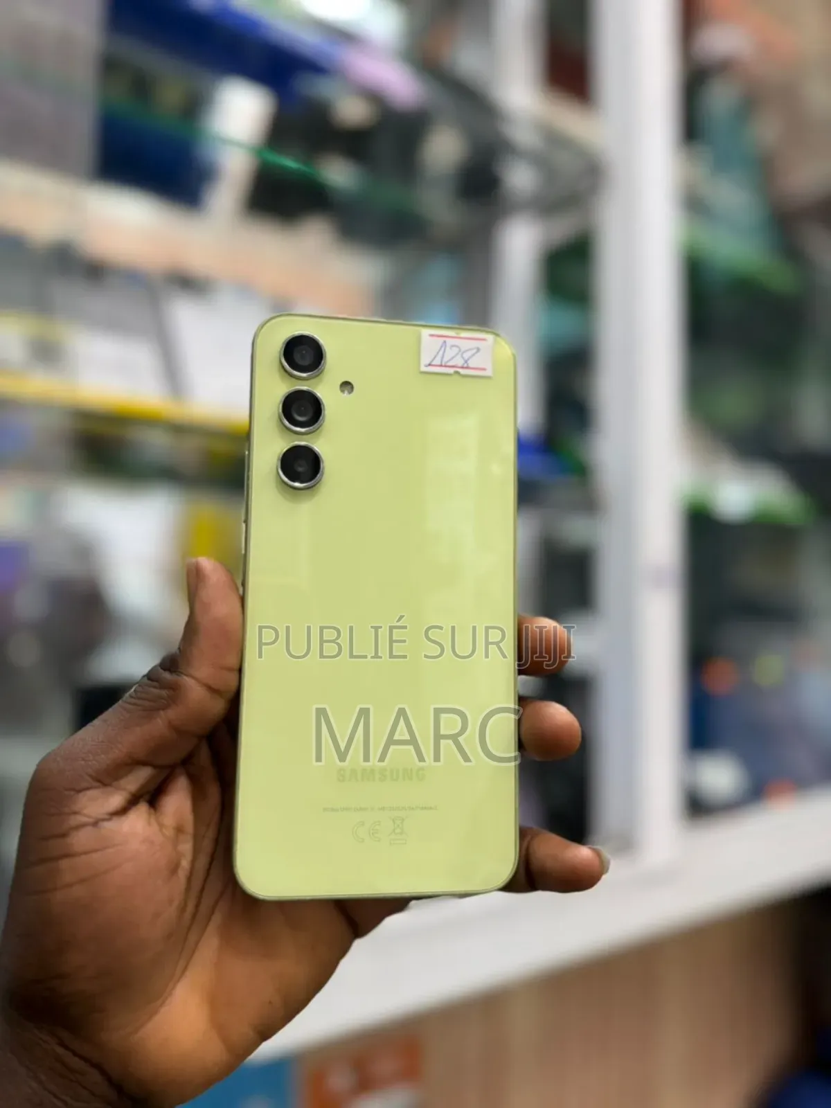 New Samsung Galaxy A54 128 GB Jaune