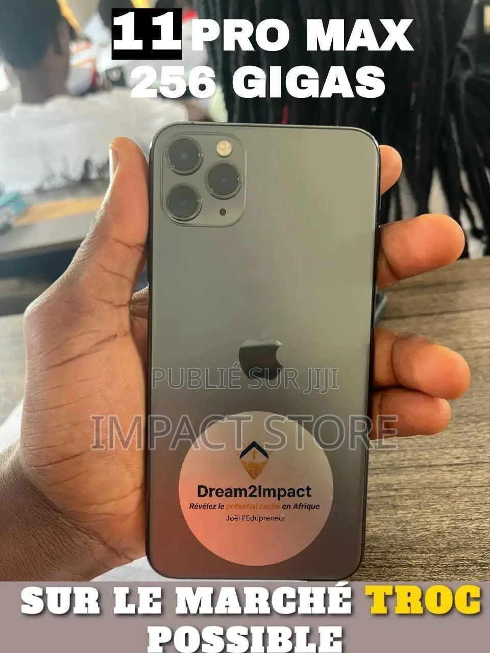 Apple iPhone 11 256 GB Doré