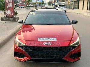Hyundai Elantra N-Line 2022 Rouge