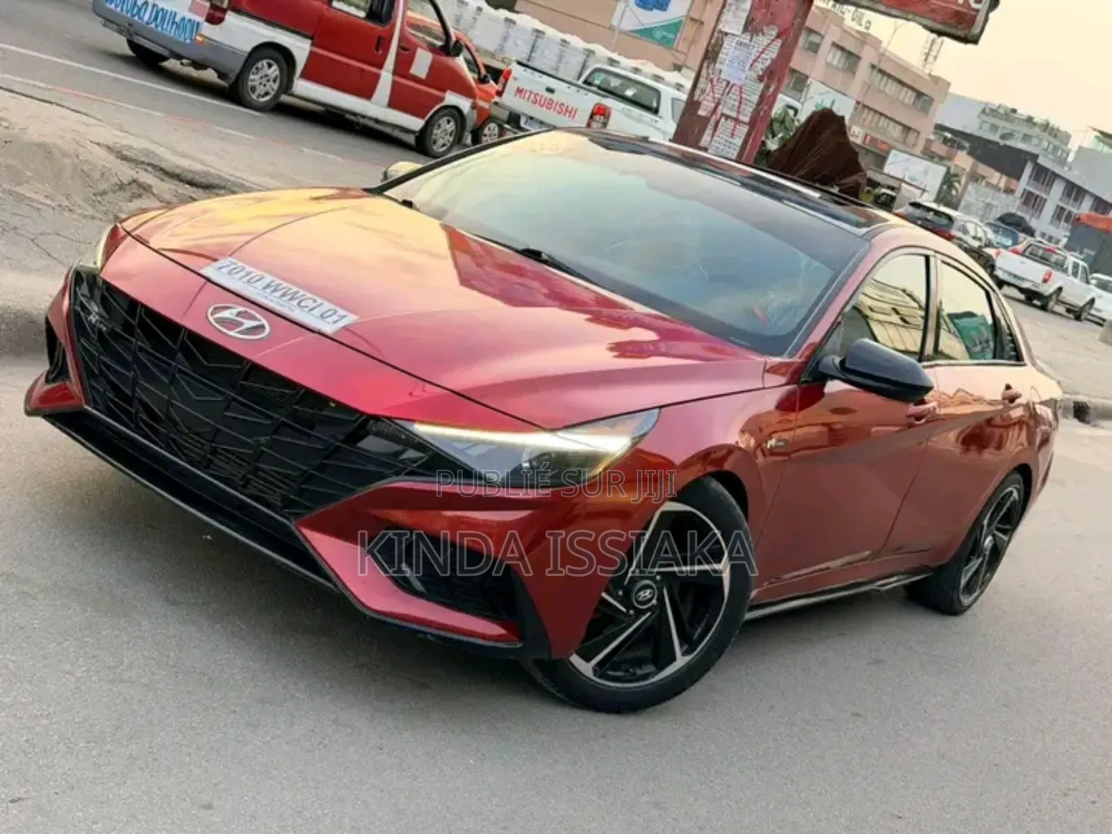 Hyundai Elantra N-Line 2022 Rouge