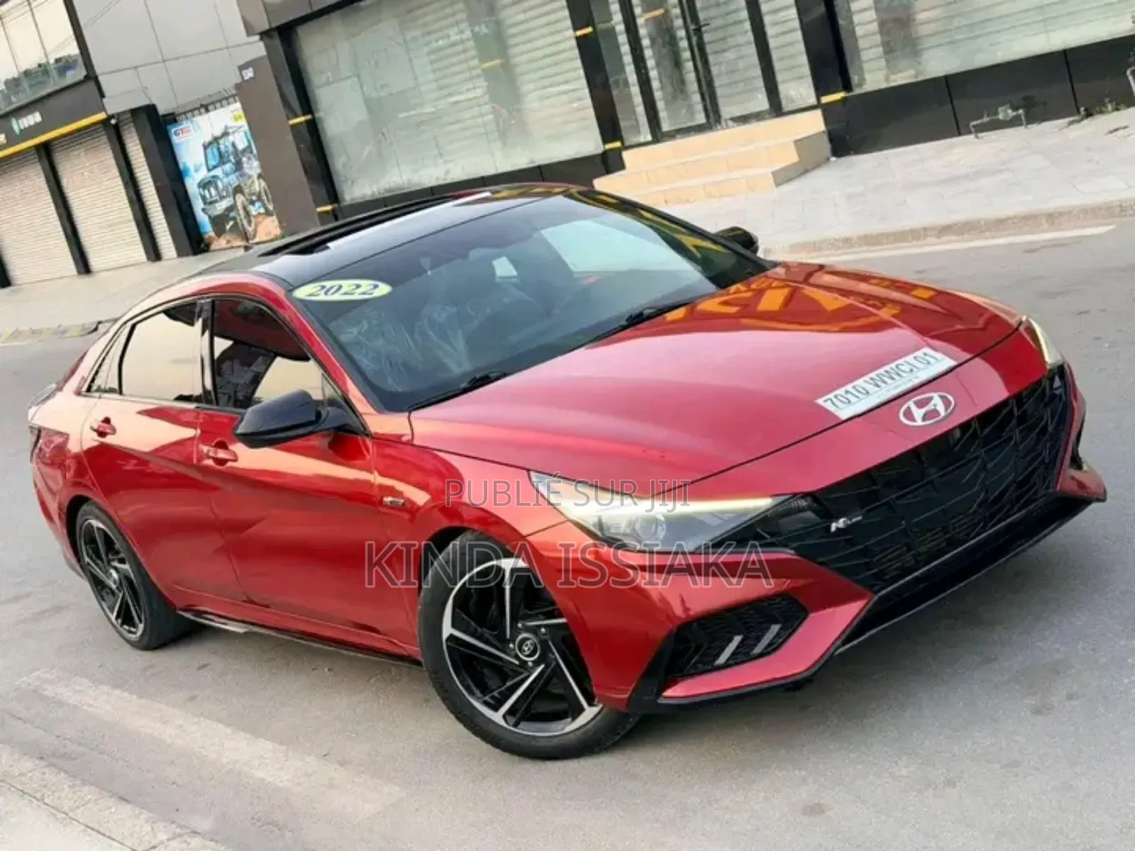 Hyundai Elantra N-Line 2022 Rouge