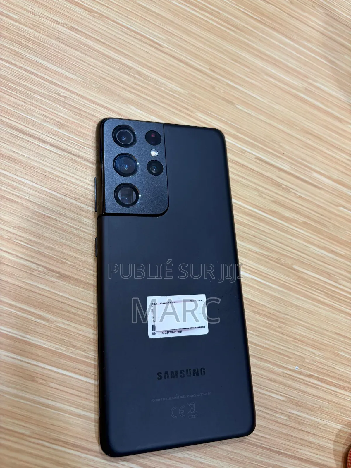 New Samsung Galaxy S21 Ultra 5G 256 GB Black