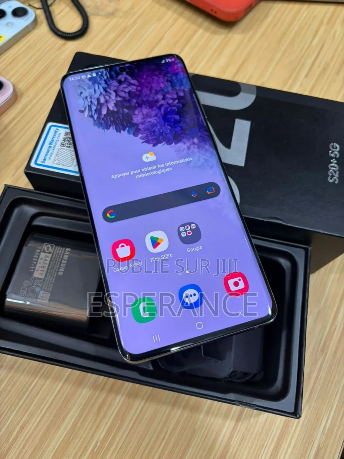 Samsung Galaxy S20+ 128 GB Blanc