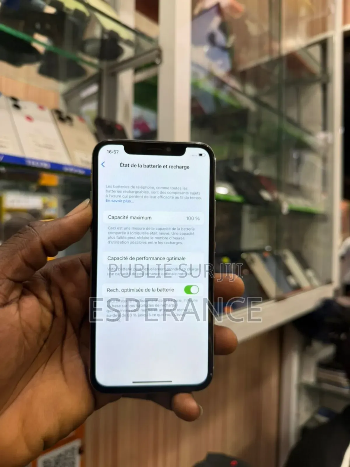 Apple iPhone X 64 GB Blanc