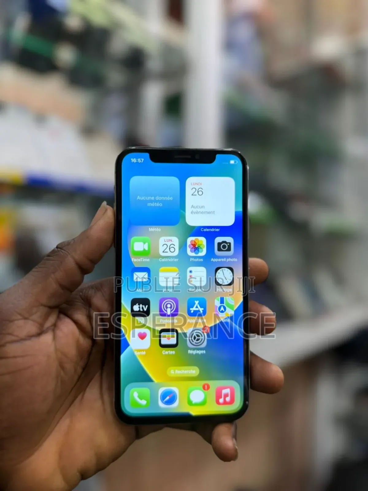 Apple iPhone X 64 GB Blanc