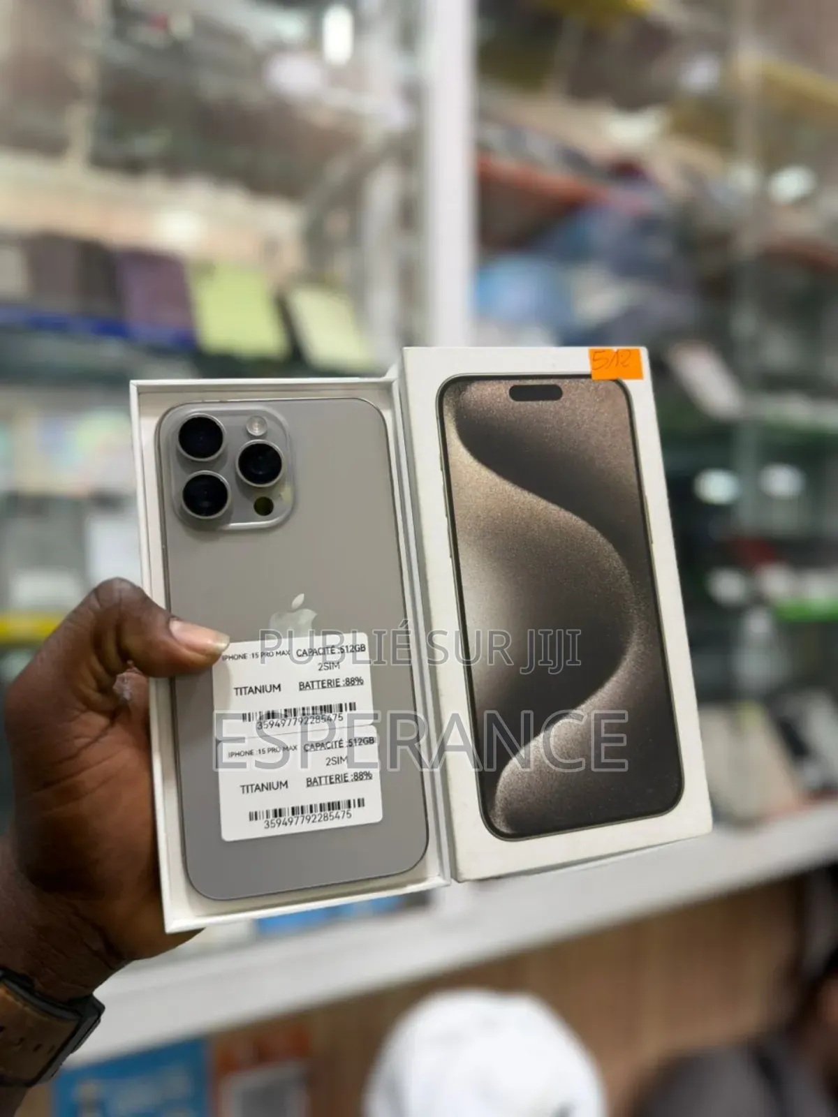 Apple iPhone 15 Pro Max 512 GB Gris