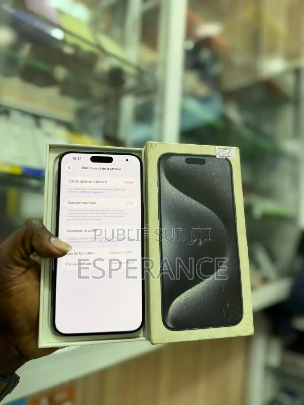 Apple iPhone 15 Pro Max 256 GB Gris