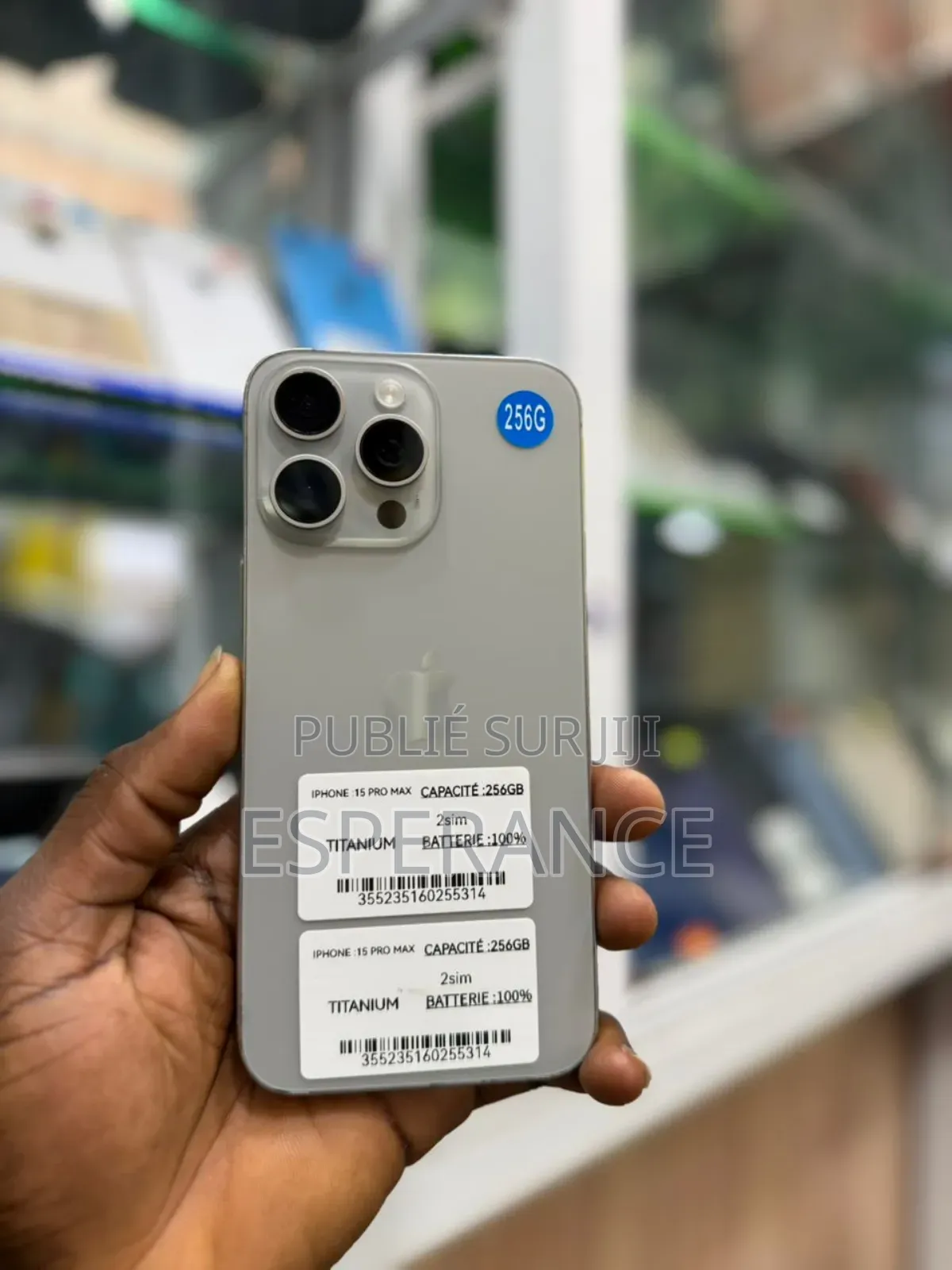 Apple iPhone 15 Pro Max 256 GB Gris