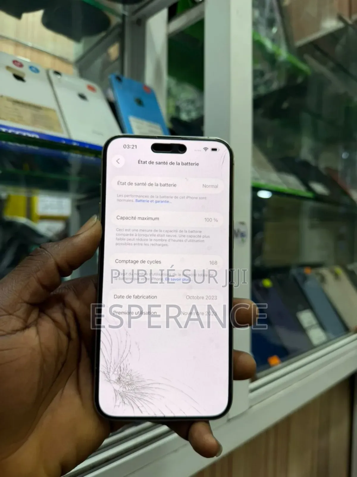 Apple iPhone 15 Pro Max 256 GB Gris