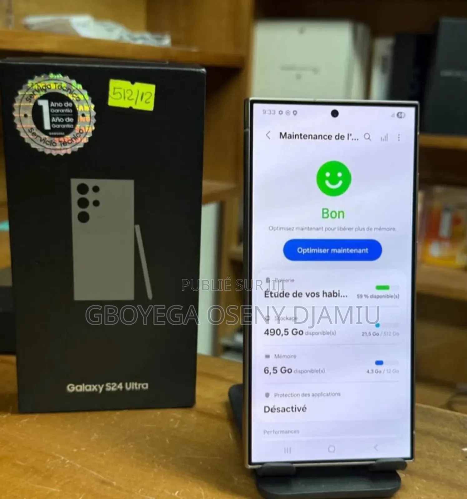 New Samsung Galaxy S24 Ultra 256 GB Blanc