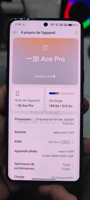 OnePlus Ace Pro 512 GB Black