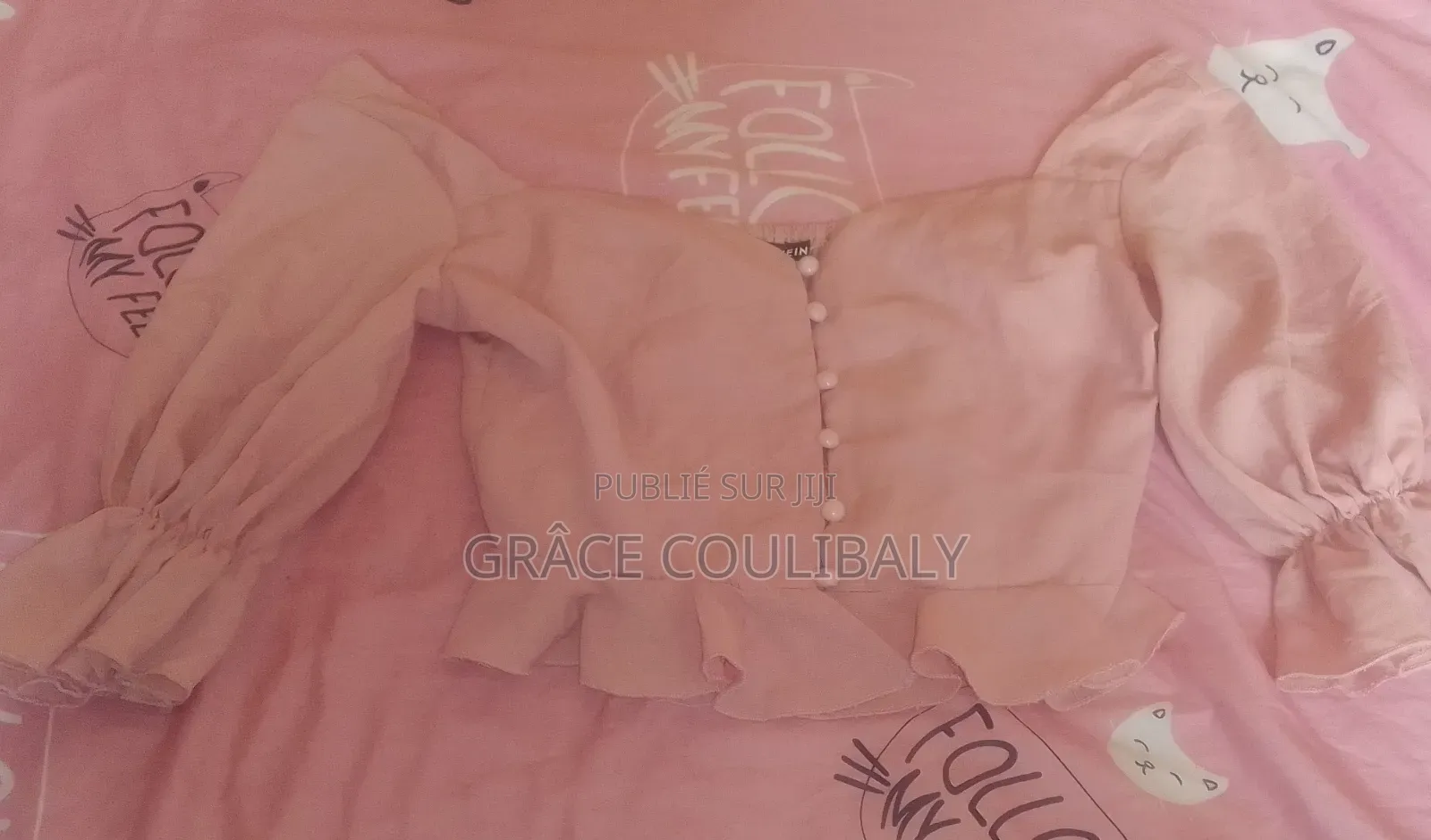 Haut Rose Chic Tendance