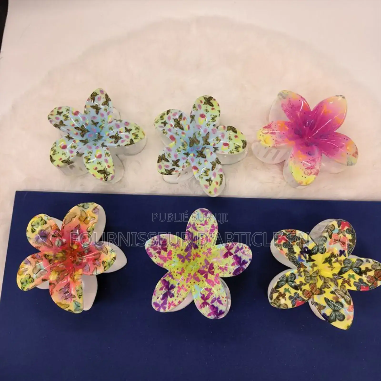 Pince À Cheveux Fleur , Prix en Gros À Partir De 500 Articles