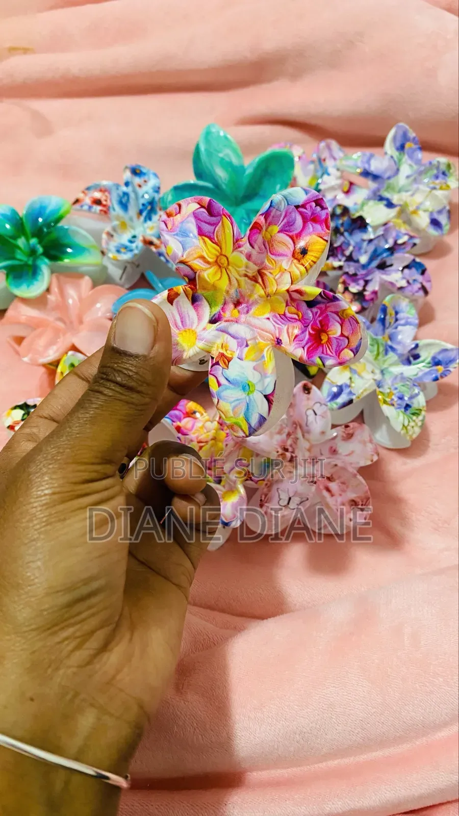 Pince À Cheveux Fleur , Prix en Gros À Partir De 500 Articles