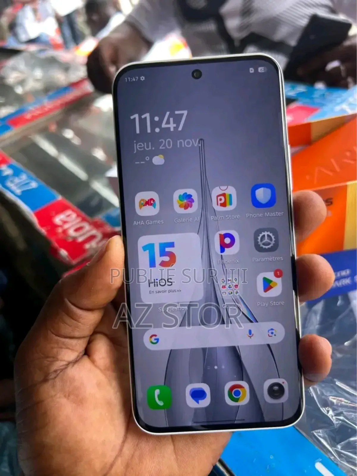 Tecno Spark Slim 256 GB Blanc