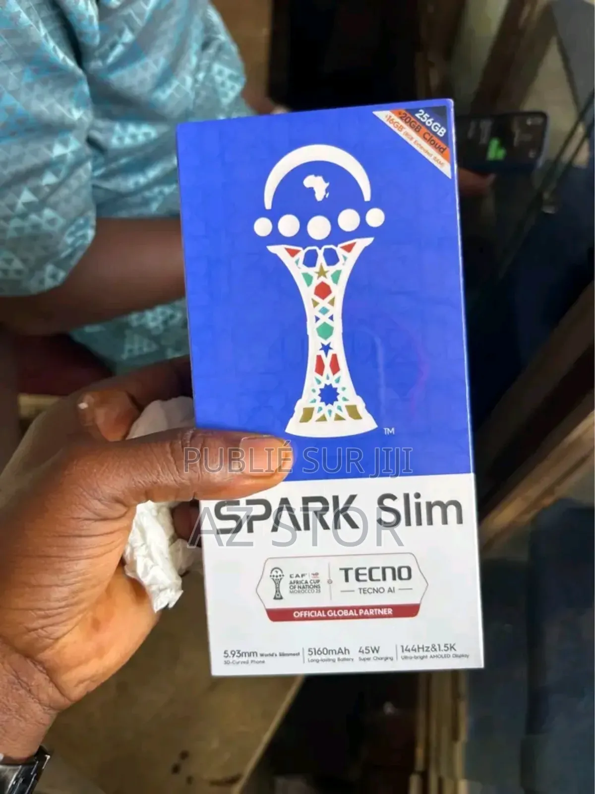 Tecno Spark Slim 256 GB Blanc
