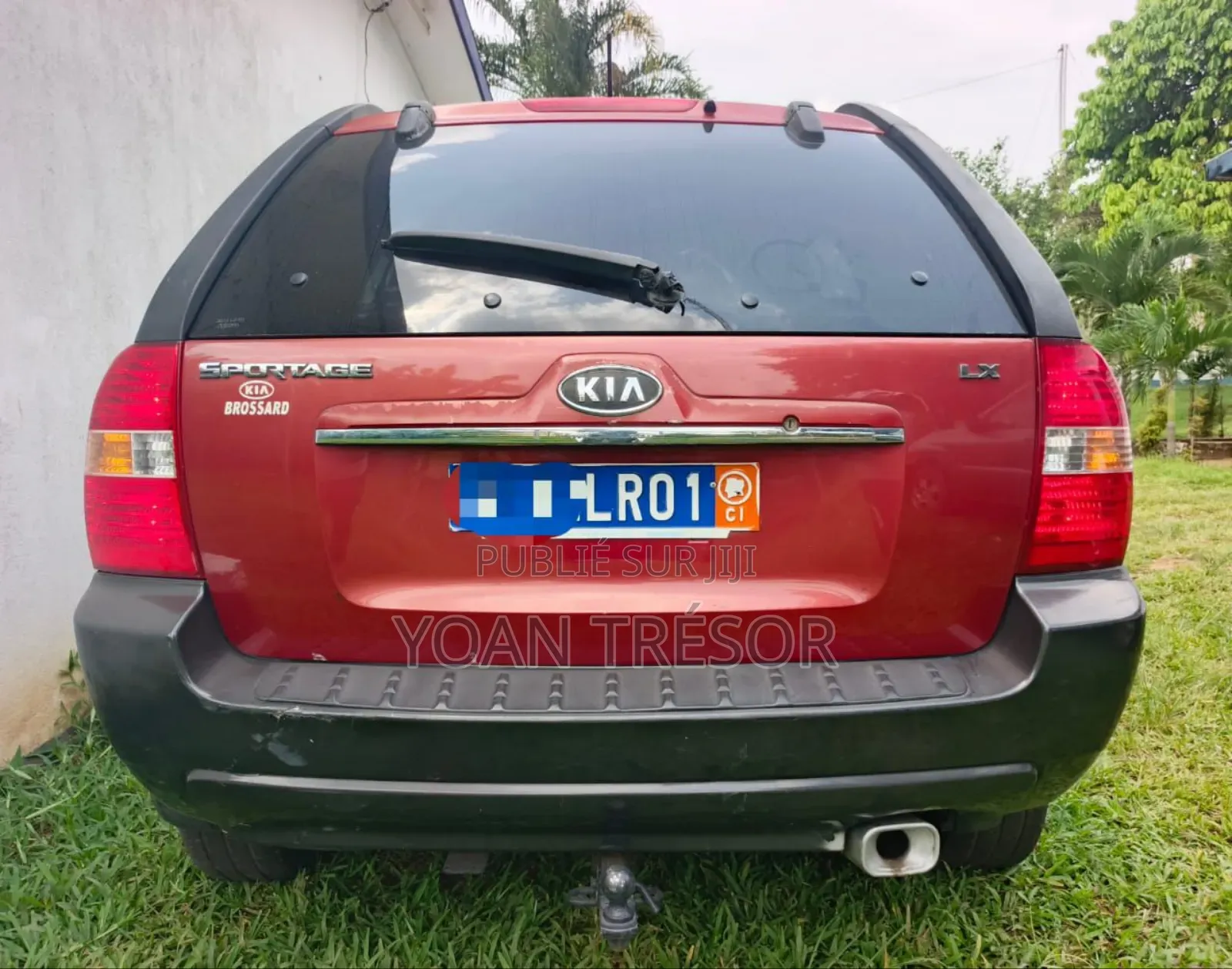 Kia Sportage 2008 Rouge