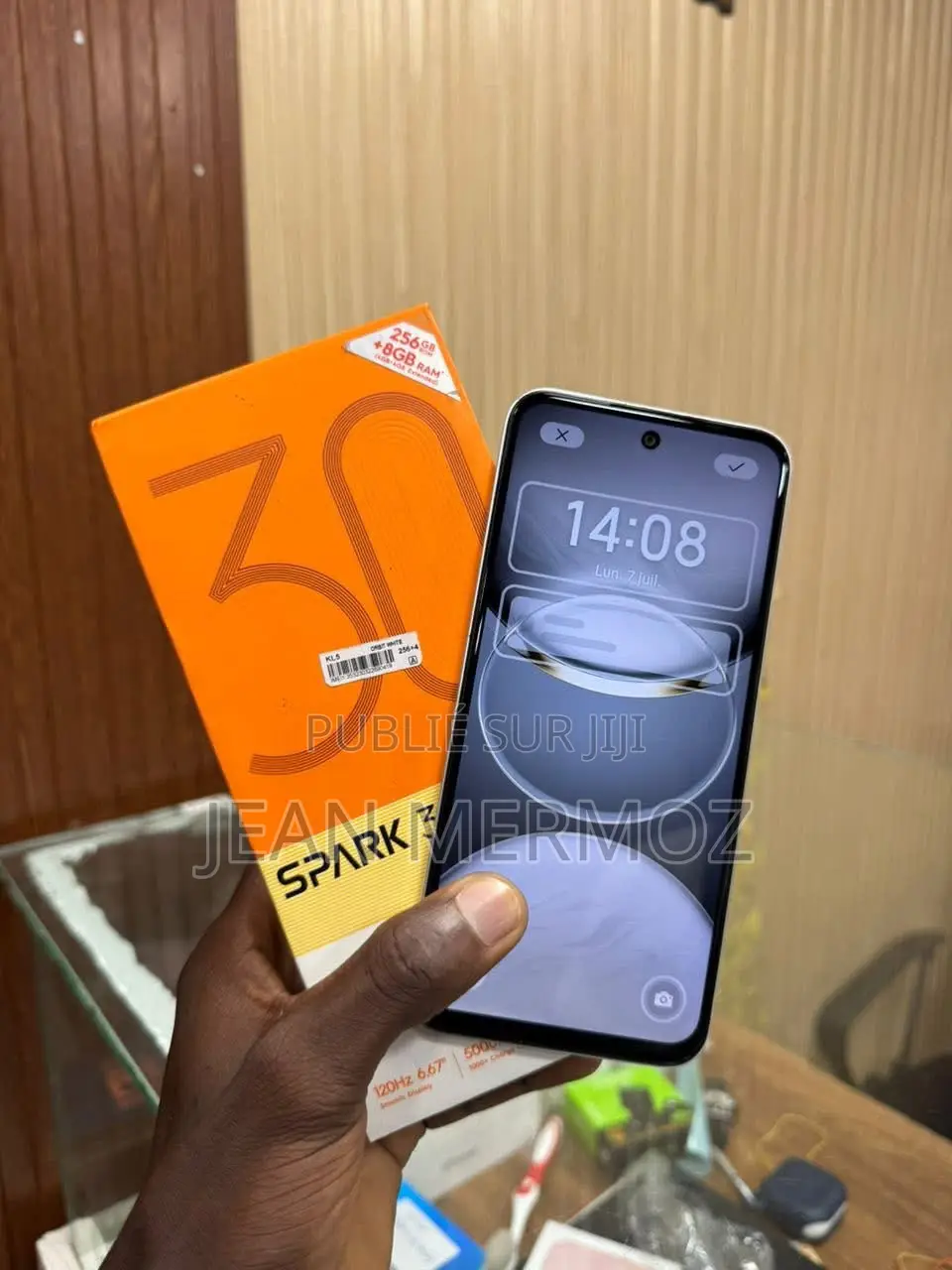 New Tecno Spark 30C 128 GB Blanc