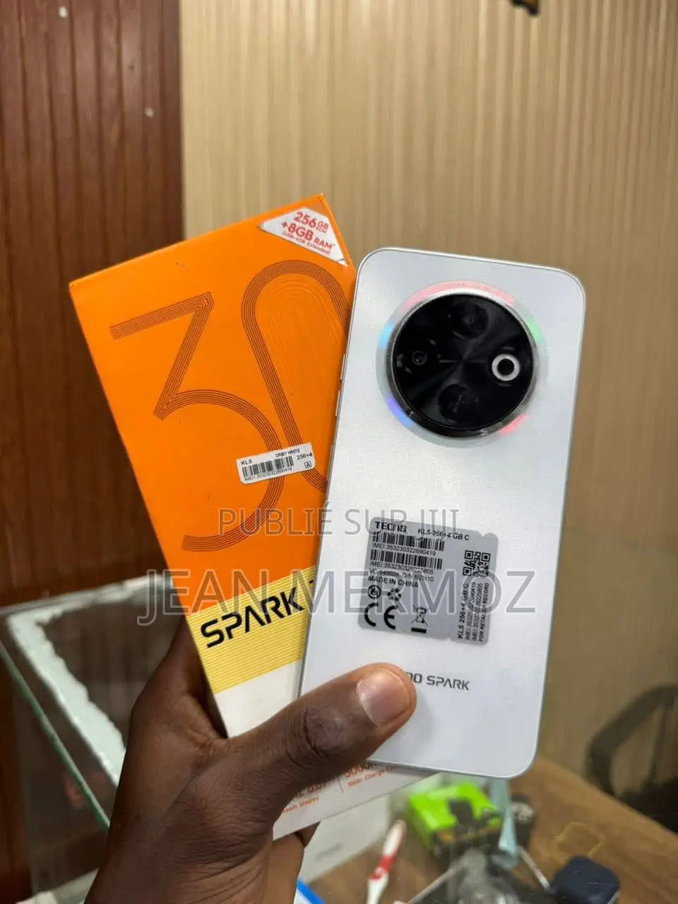 New Tecno Spark 30C 128 GB Blanc