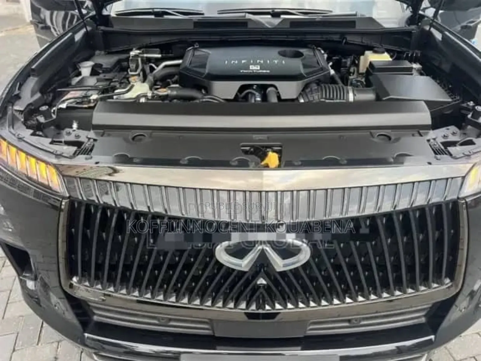 Neuf Infiniti QX80 2026 Noir