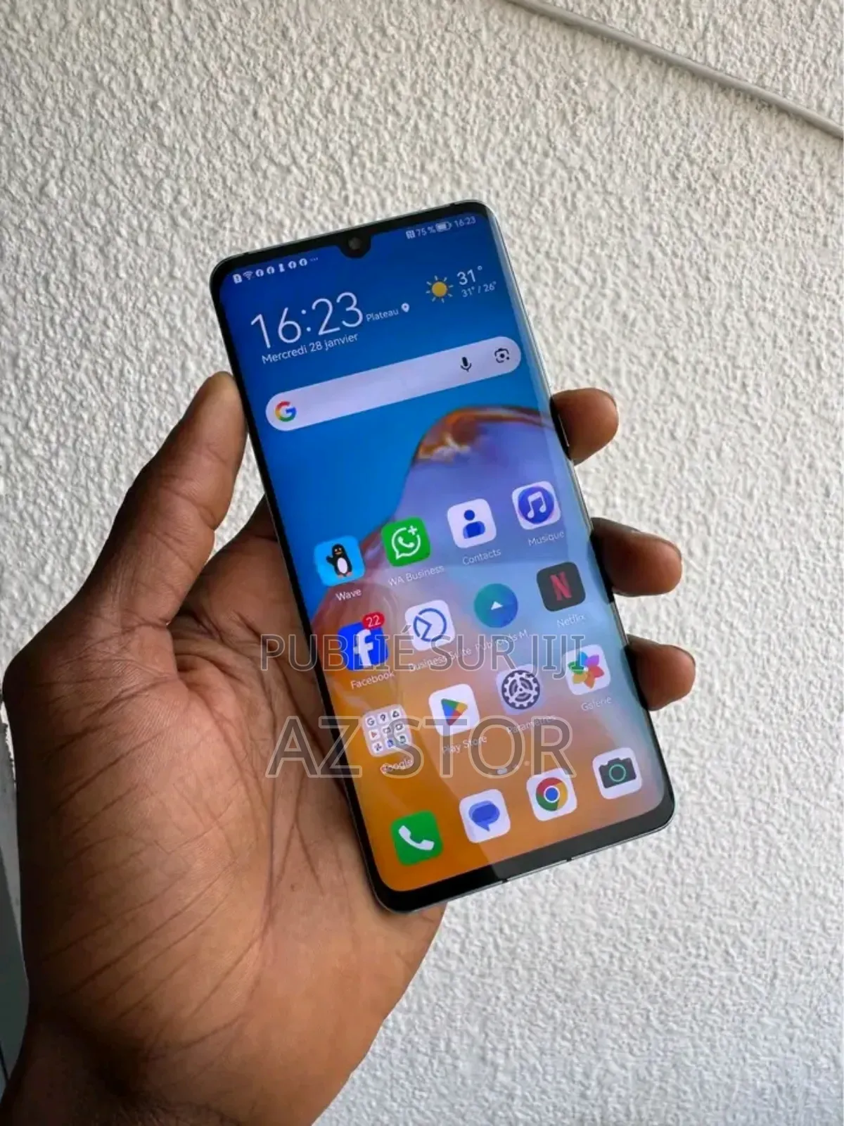 Huawei P30 Pro 256 GB Blanc