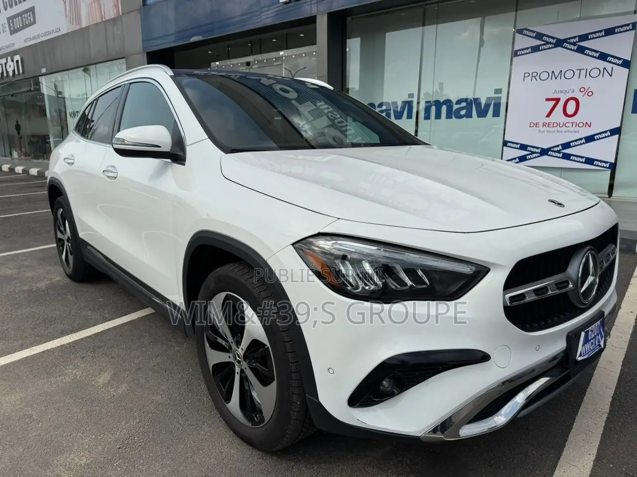 Neuf Mercedes-Benz GLB-Class 2025 Blanc