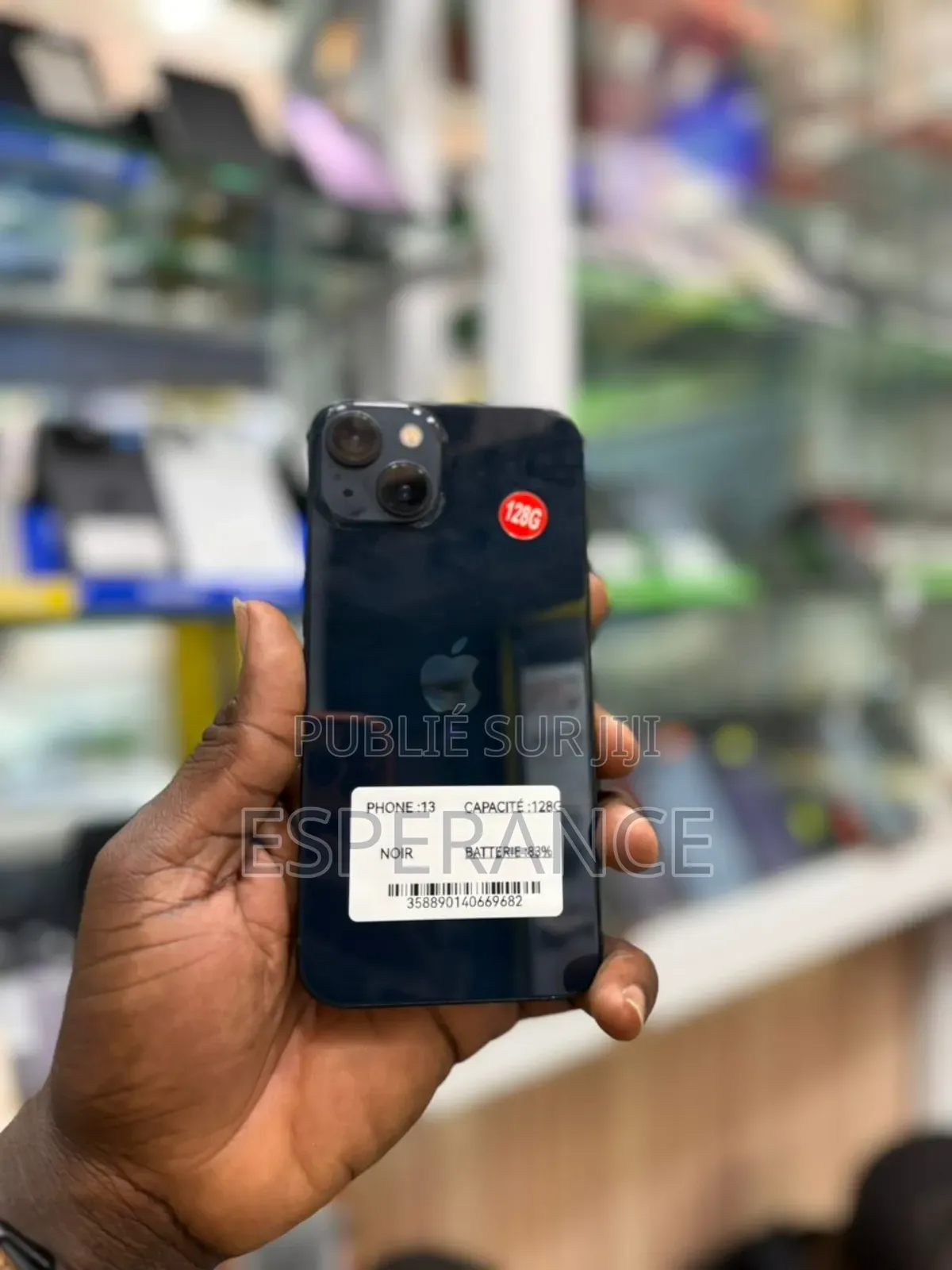 Apple iPhone 13 128 GB Noir