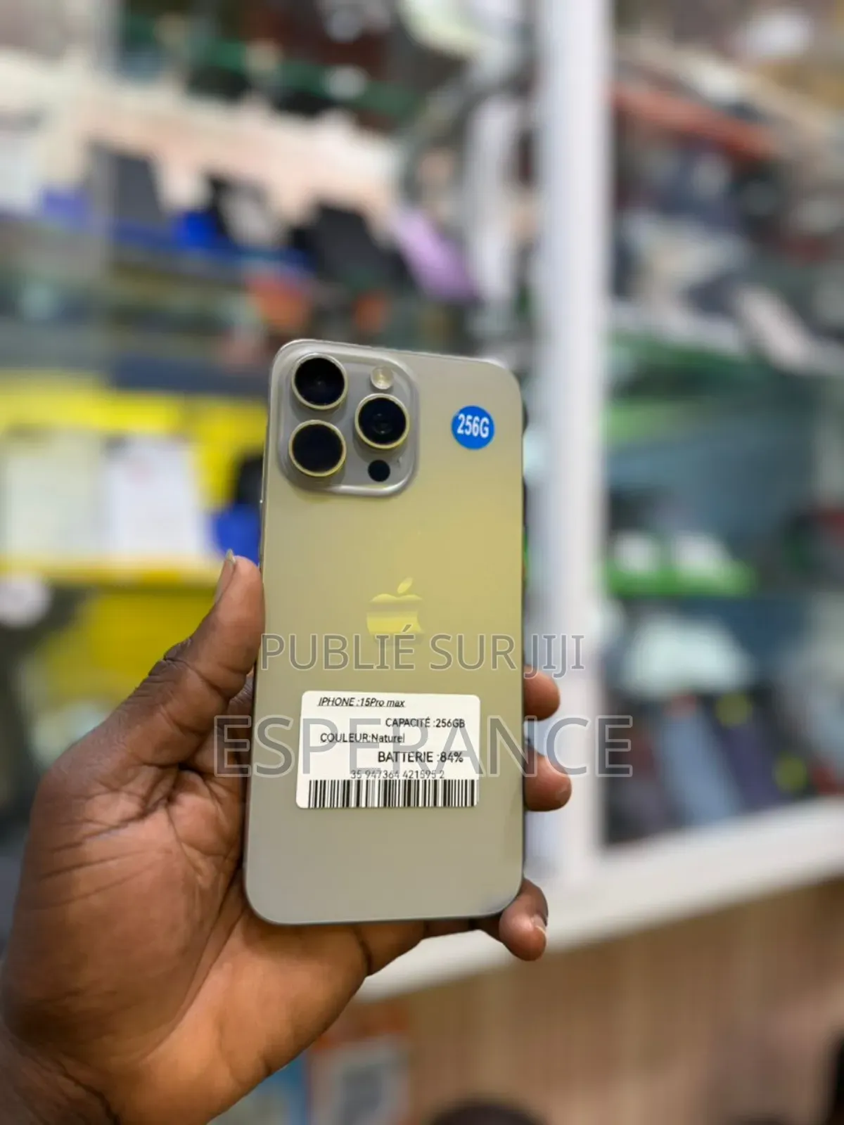 Apple iPhone 15 Pro Max 256 GB Doré