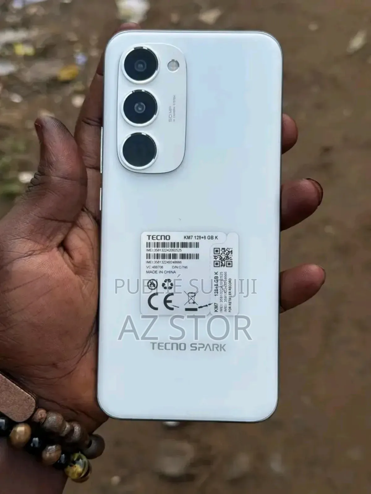 Tecno Spark 40 Pro+ 256 GB Blanc