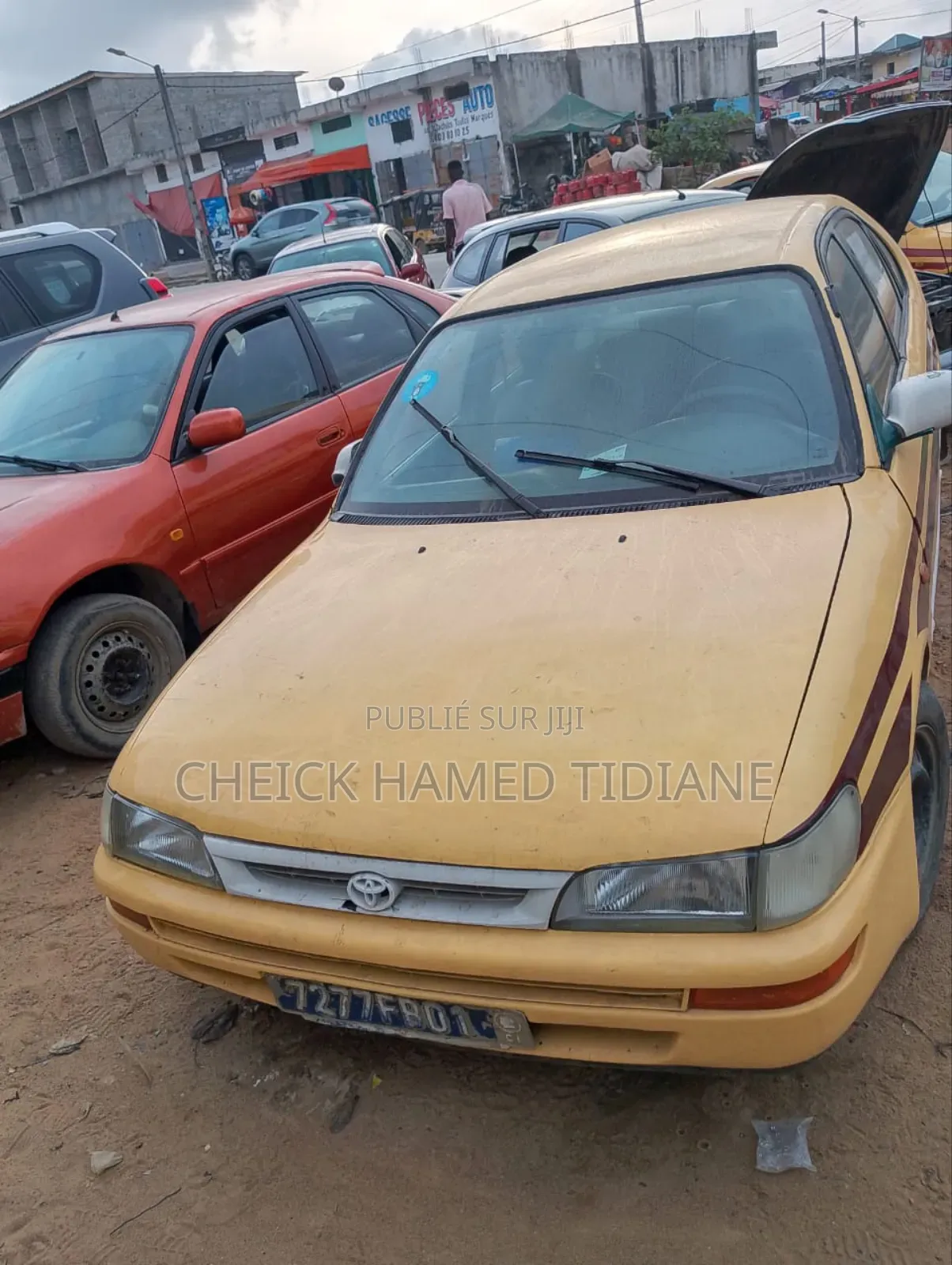 Toyota Corolla 2003 Jaune