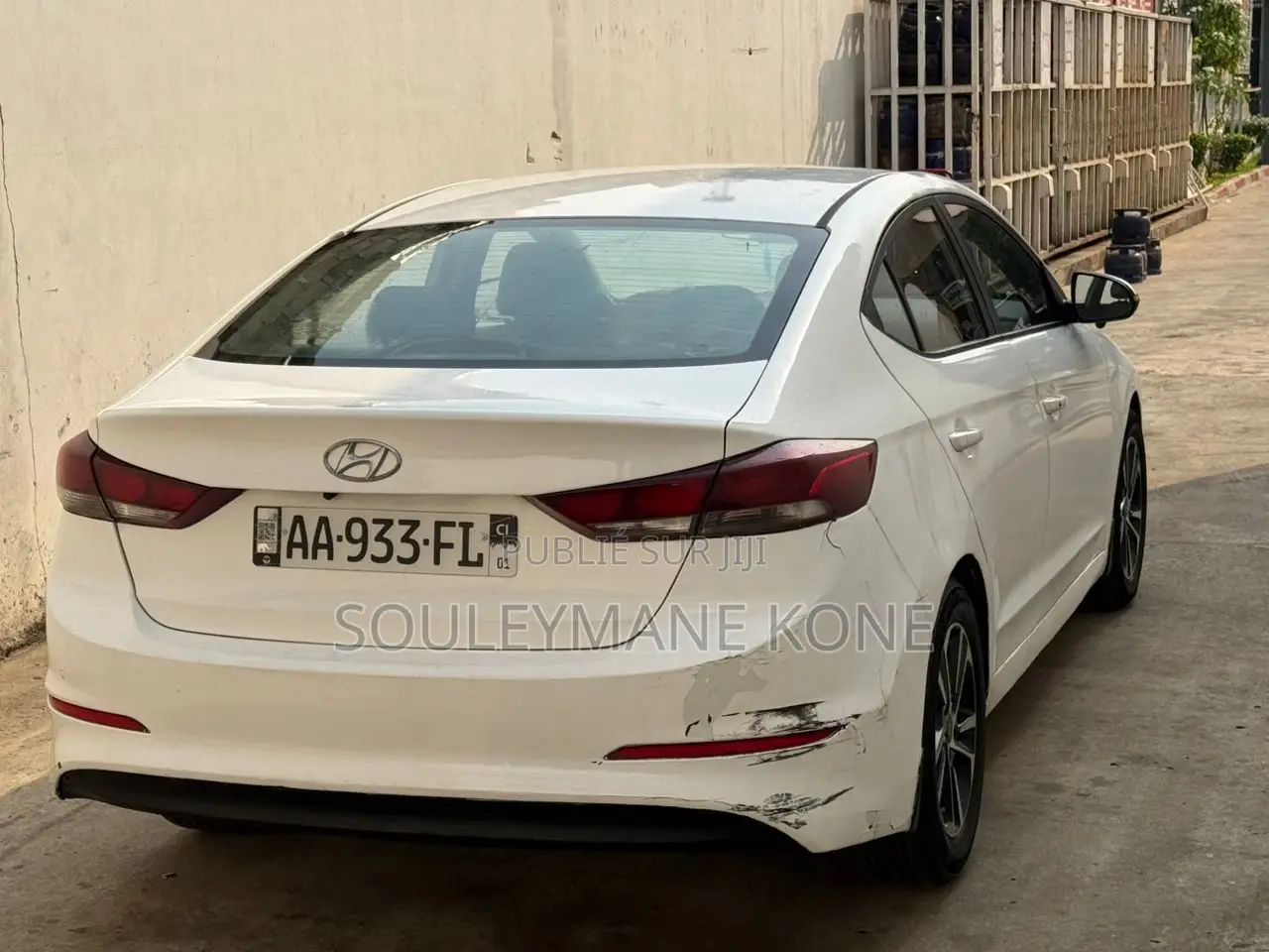 Hyundai Elantra 2018 Blanc