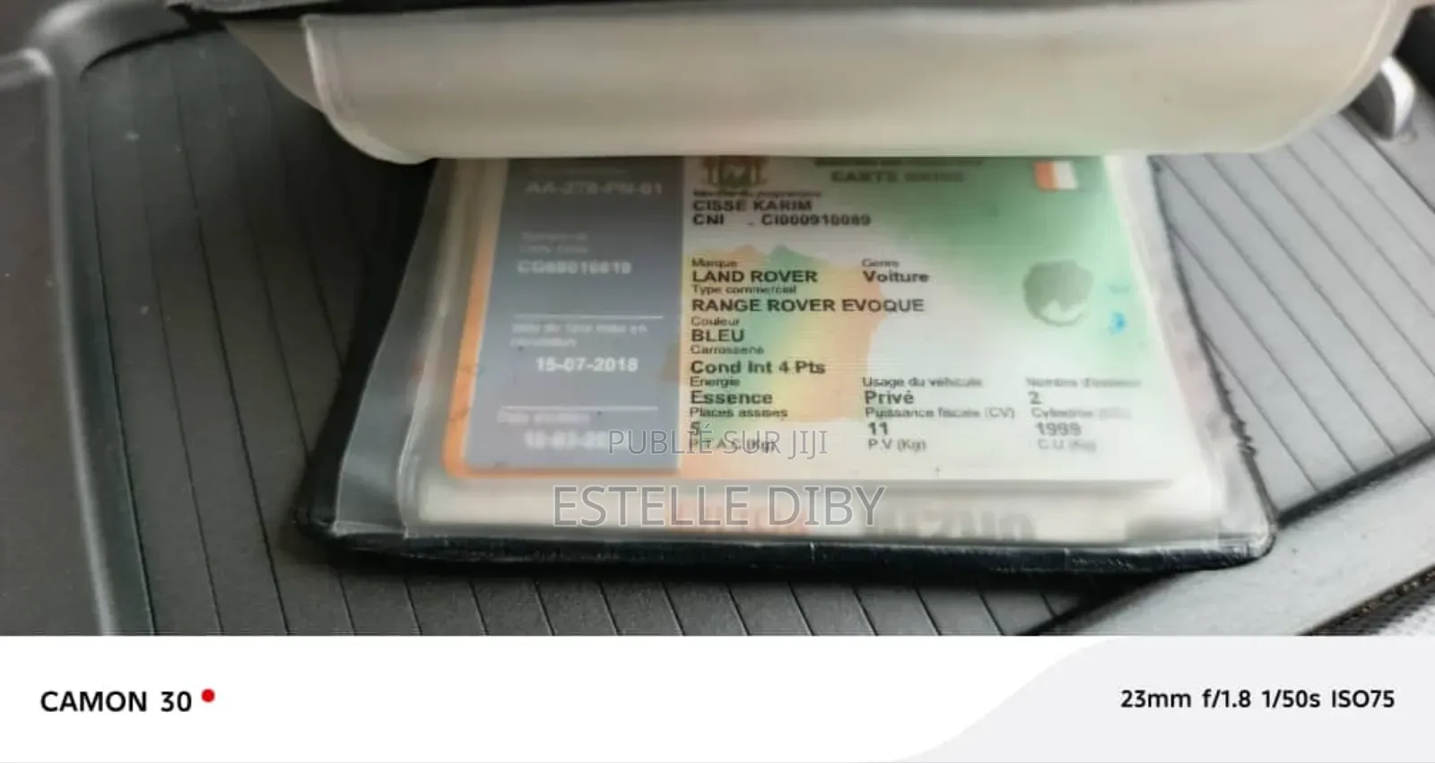 Rover Land 2018 Bleu