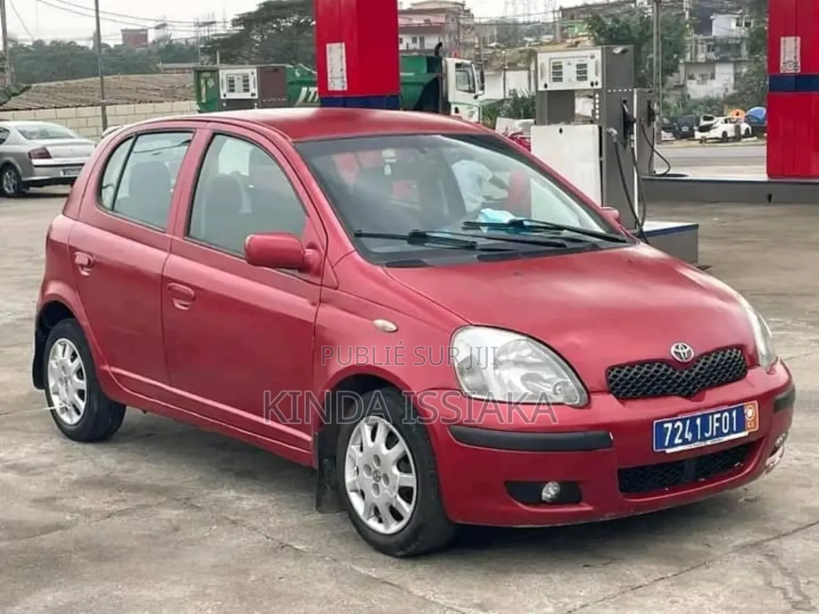Toyota Yaris 1.4 2002 Rouge