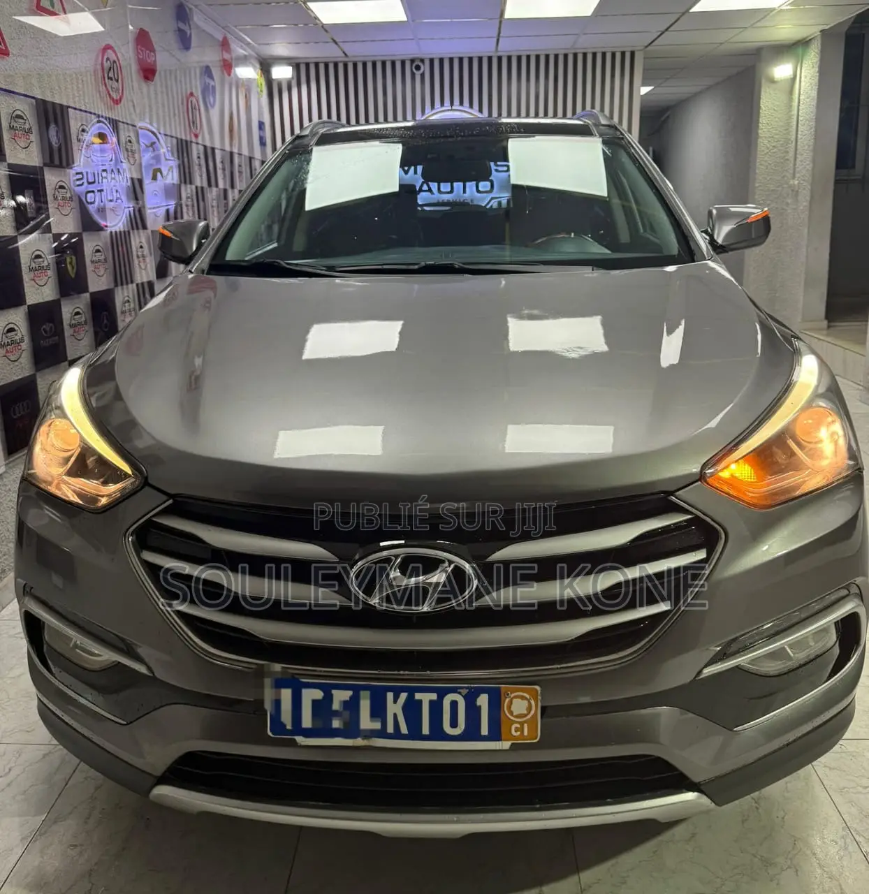 Hyundai Santa Fe 2018 Gris