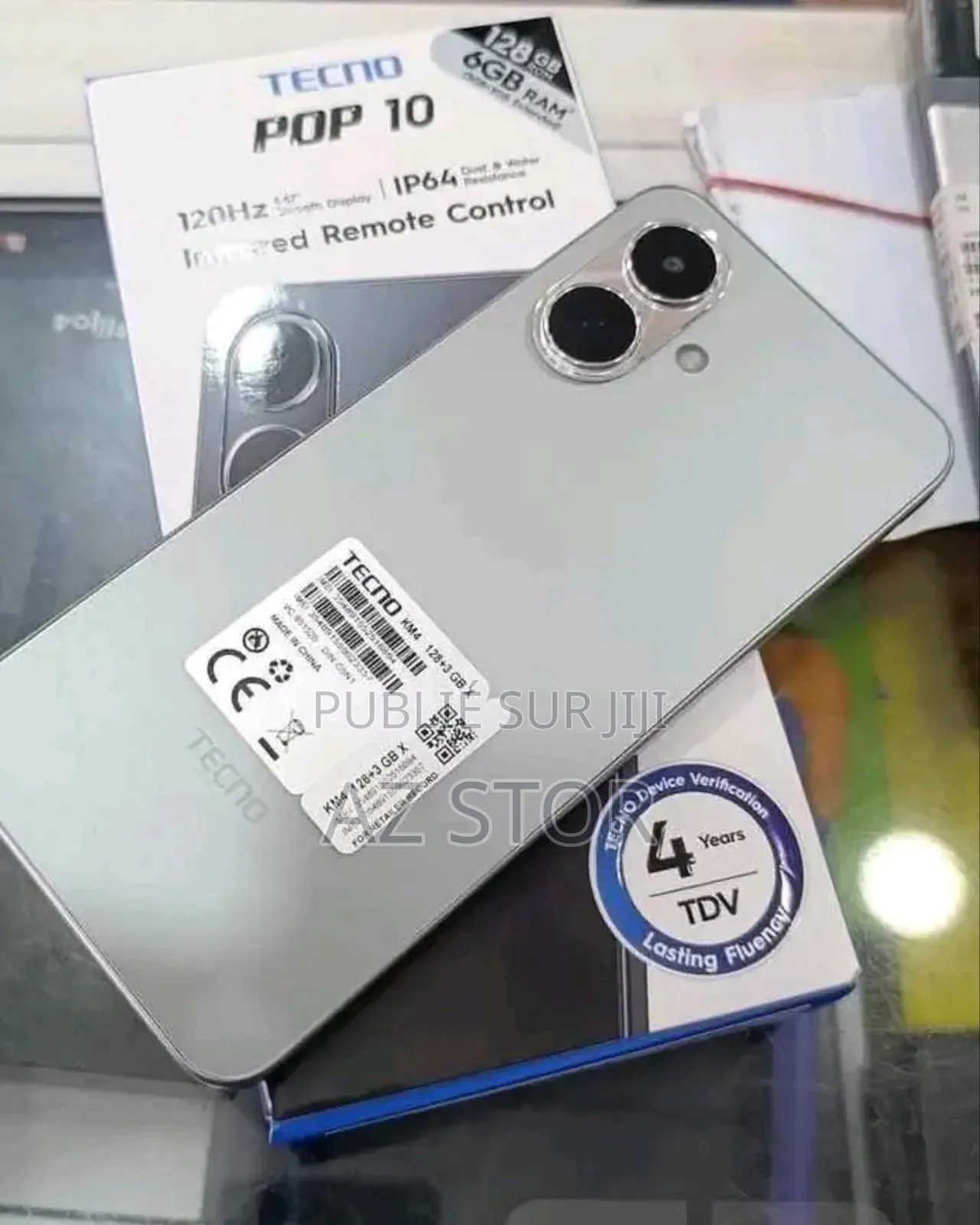 Tecno Pop 10 128 GB Black