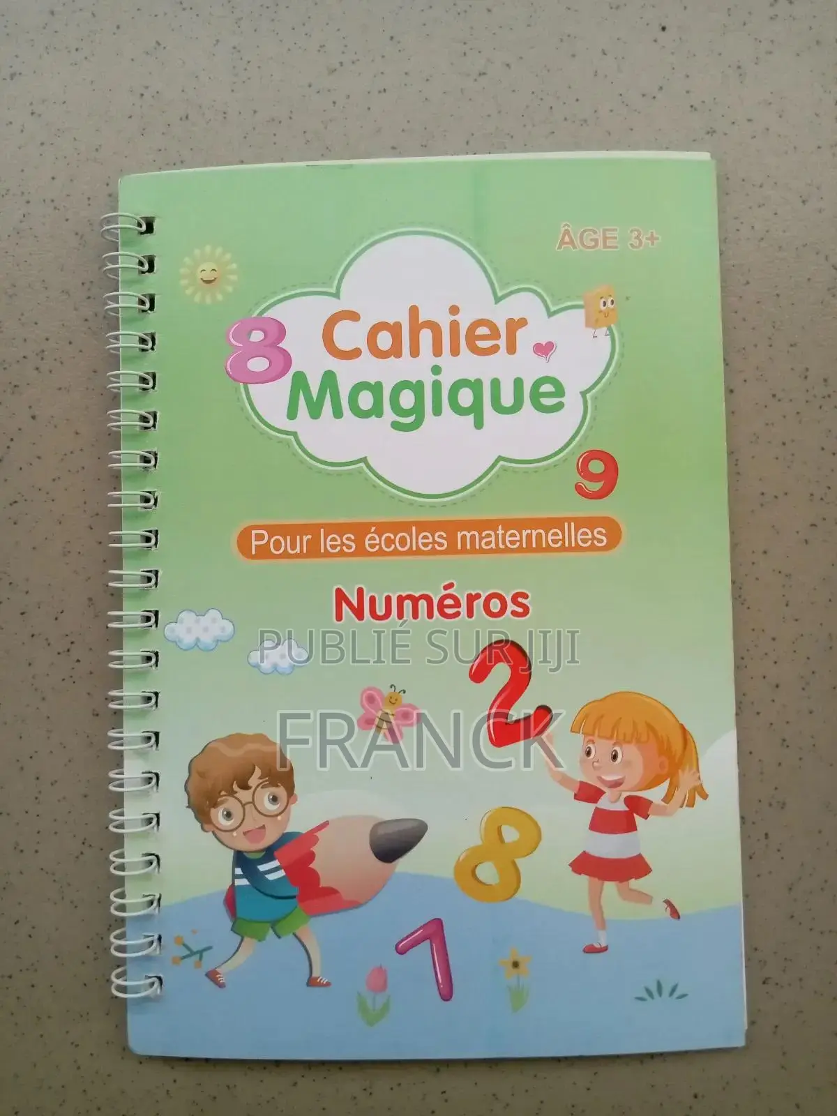 Cahier D'apprentissage Magique Pour Enfants