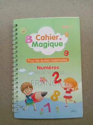 Cahier D'apprentissage Magique Pour Enfants