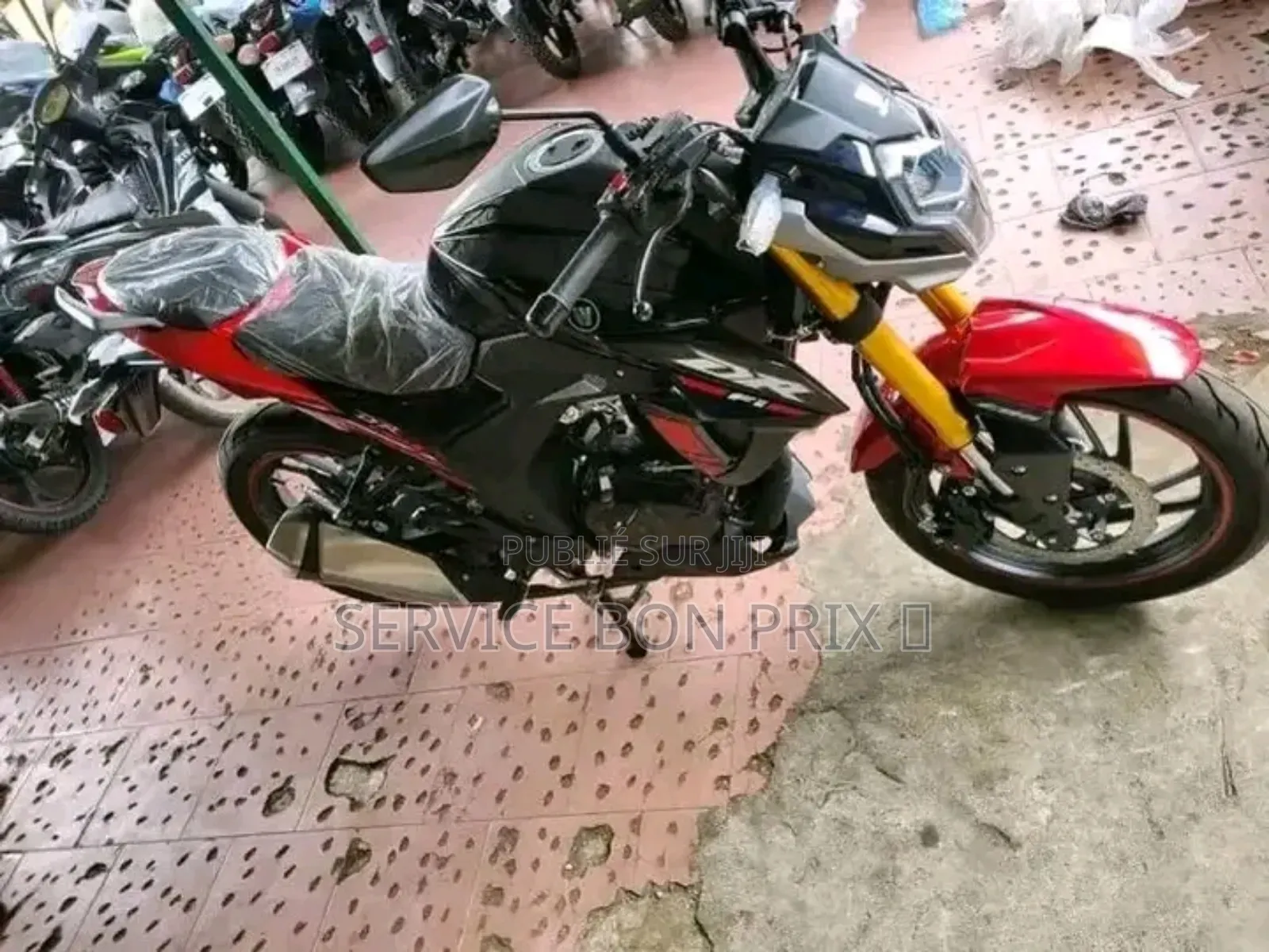 New Haojue KA150 2025 Rouge