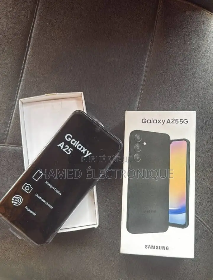 New Samsung Galaxy A25 128 GB Black