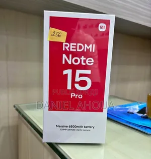New Xiaomi Redmi Note 15 Pro 256 GB Rouge