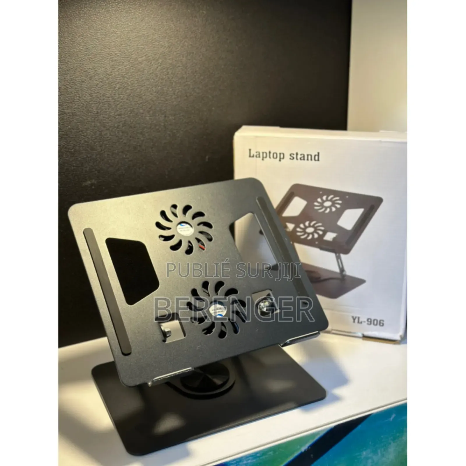 Support De Pc Avec Ventilateur