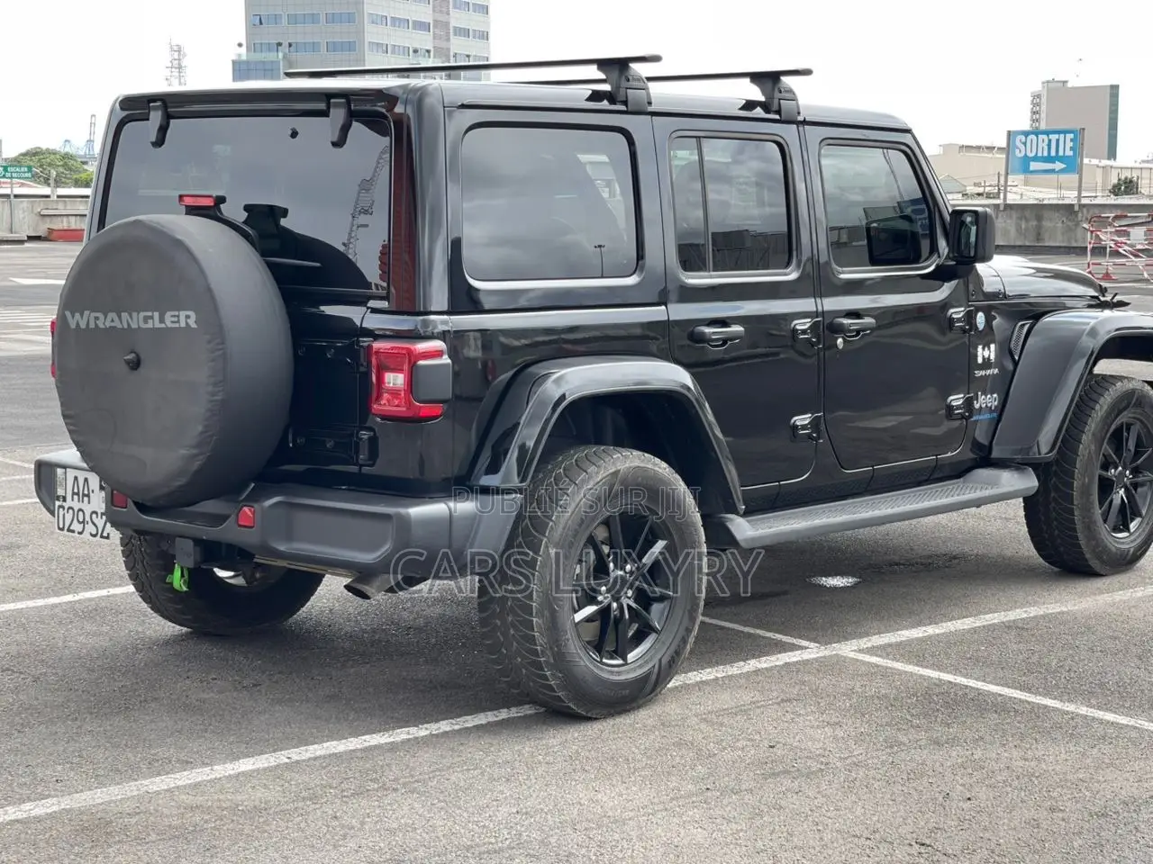 Jeep Wrangler Sahara 4 Door 4x4 2024 Noir