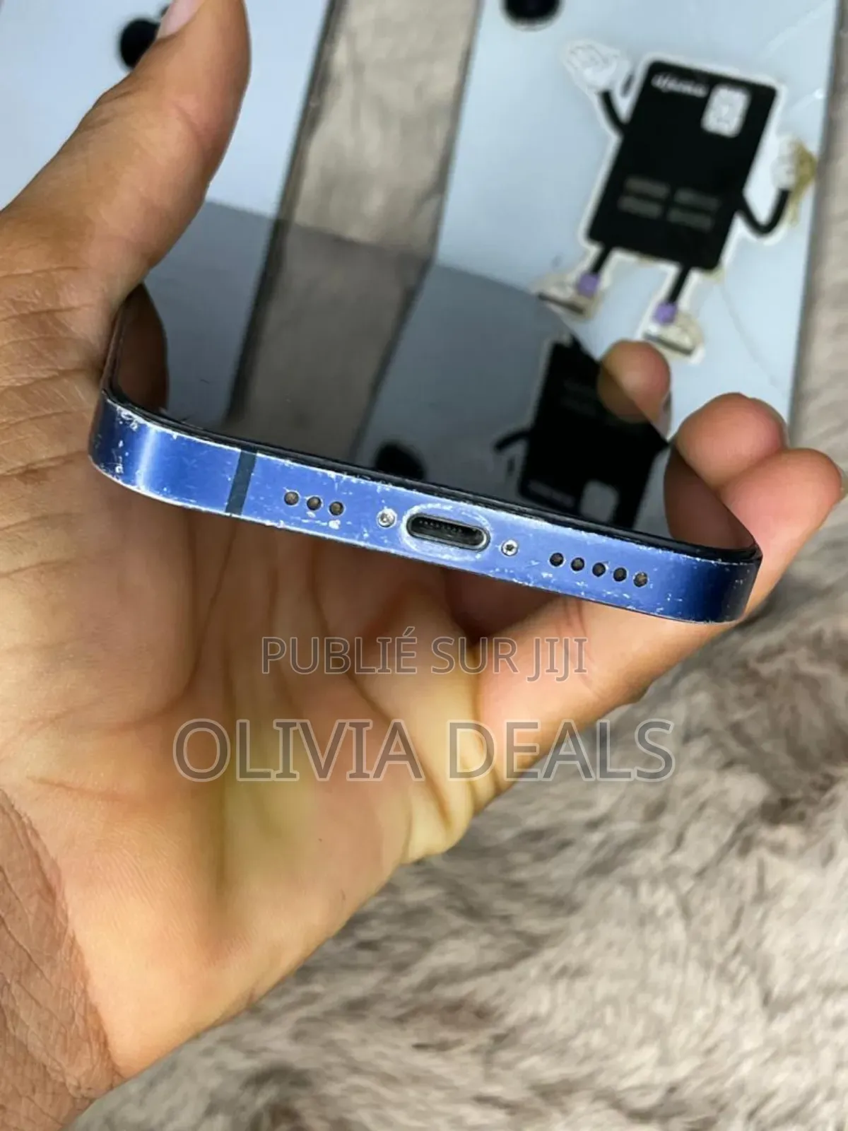 Apple iPhone 12 128 GB Bleu