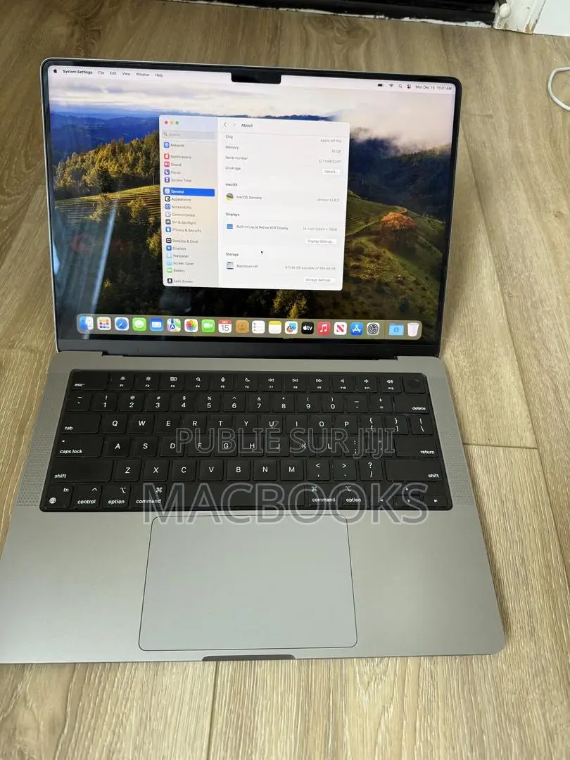 New Ordinateur portable Apple MacBook 2011 16GB Apple M1 Pro SSD 512GB