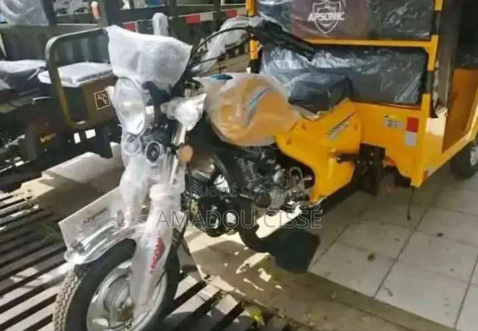 New Apsonic AP125-30 2024 Jaune