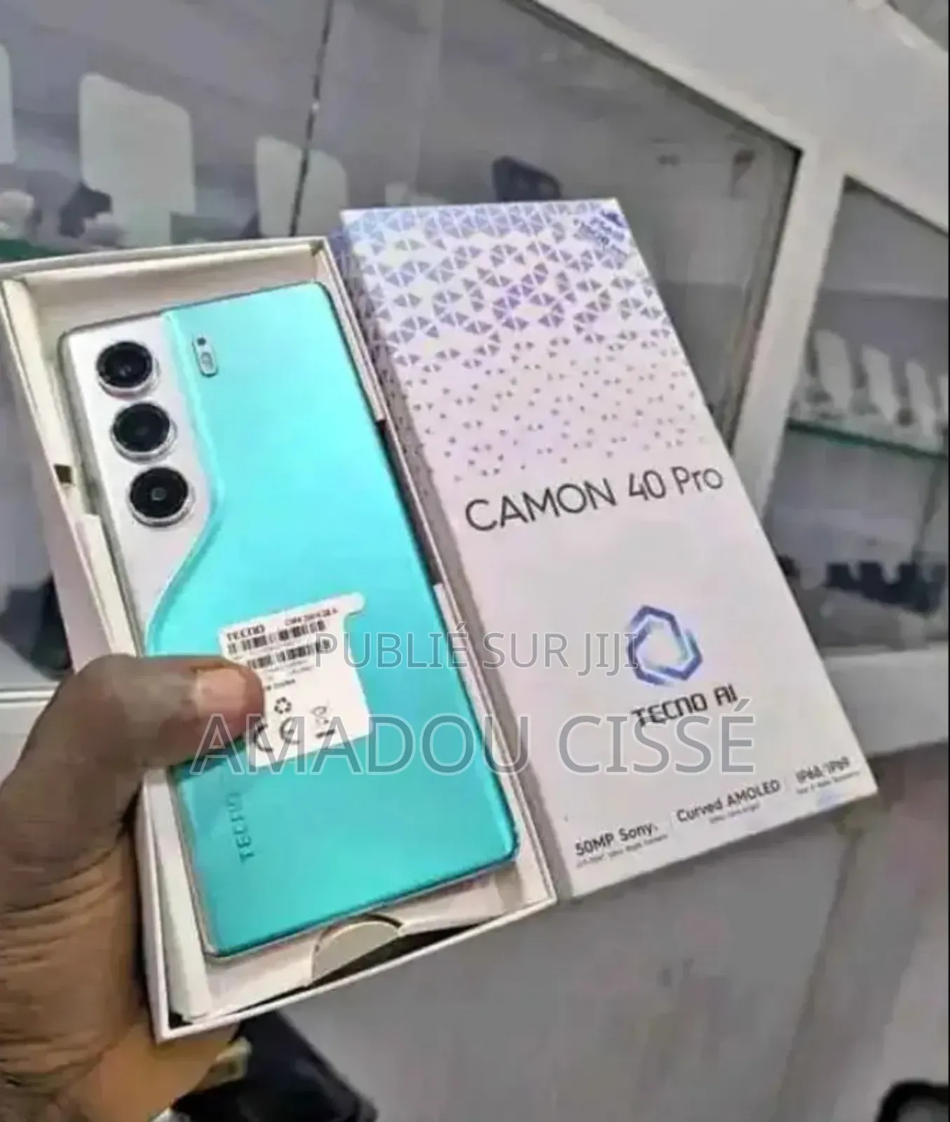 New Tecno Camon 40 Pro 256 GB Vert