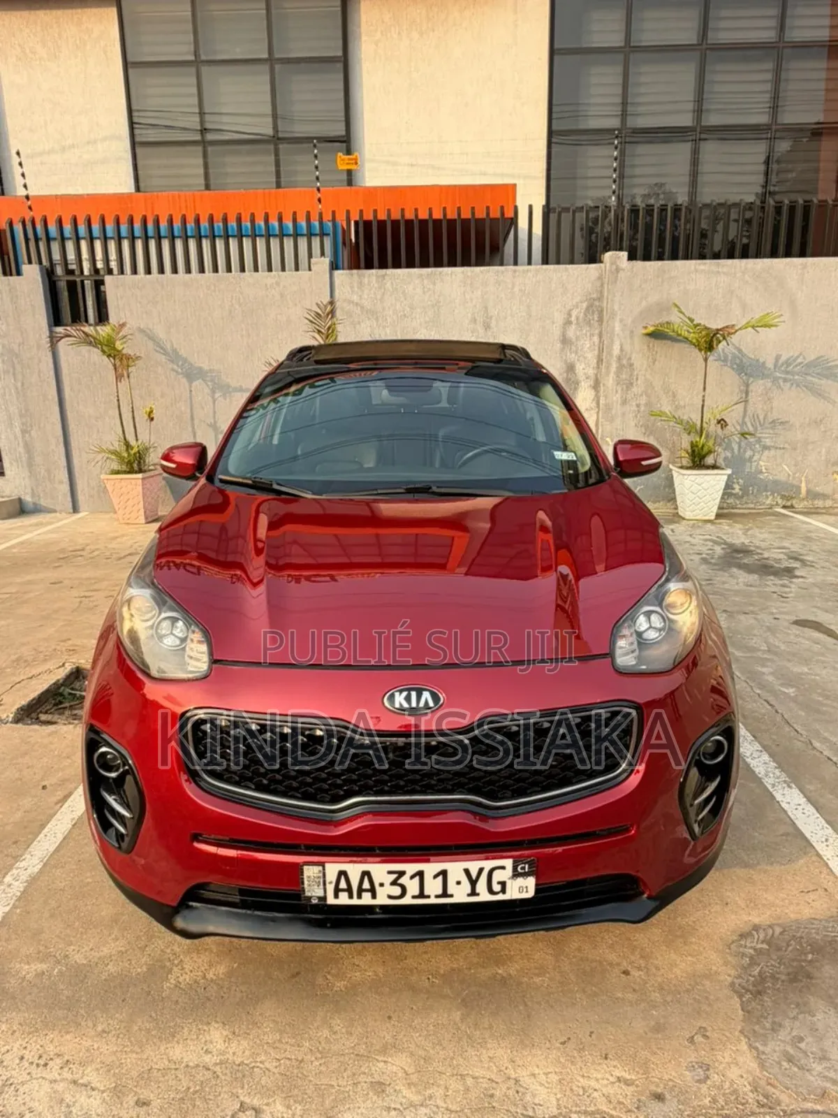 Kia Sportage EX AWD 2018 Rouge