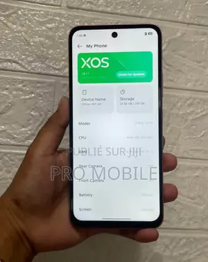 New Infinix Hot 60i 256 GB Doré