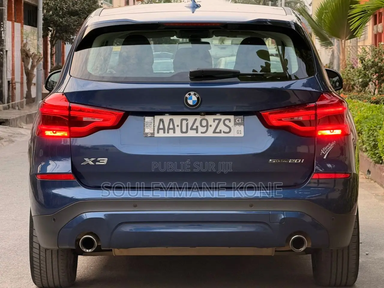 BMW X3 2020 Bleu