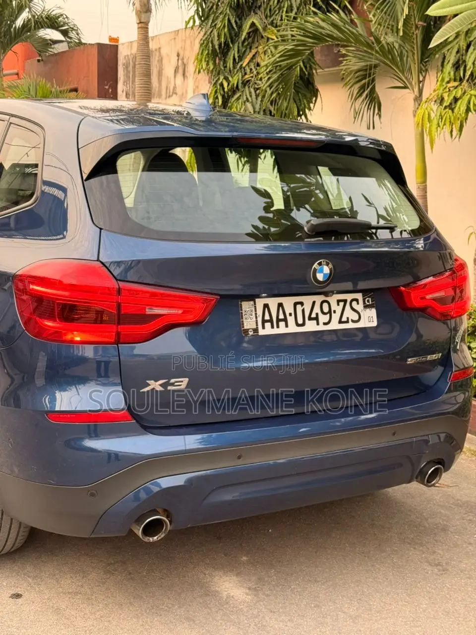 BMW X3 2020 Bleu